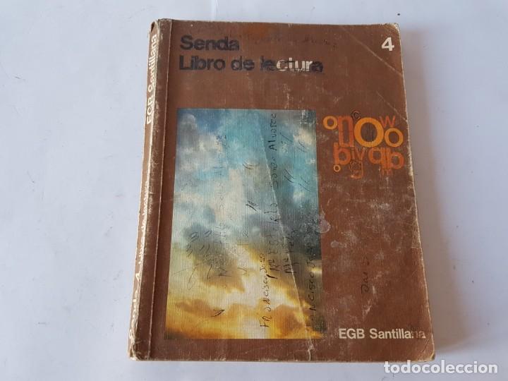 Juguetes antiguos: SENDA 4&ordm; EGB - SANTILLANA - Foto 1
