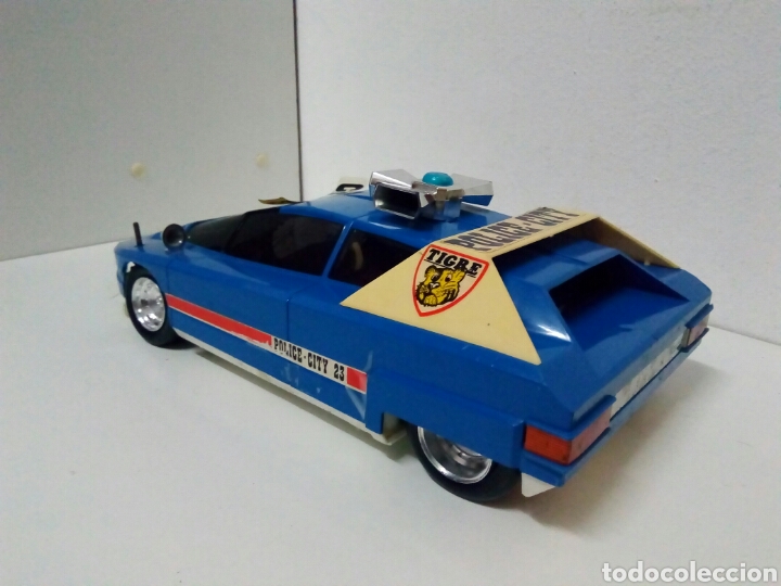 Juguetes antiguos: Coche policia joustra. - Foto 3