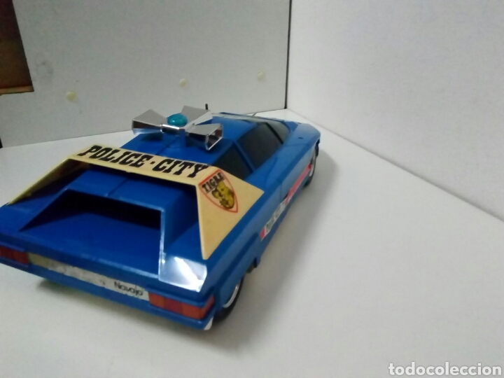 Juguetes antiguos: Coche policia joustra. - Foto 4