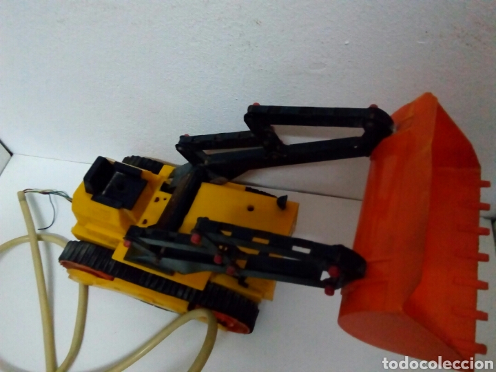 Juguetes antiguos: Escabadora frontal cadenas clim - Foto 2