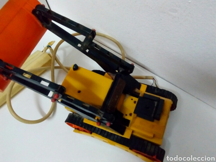 Juguetes antiguos: Escabadora frontal cadenas clim - Foto 6