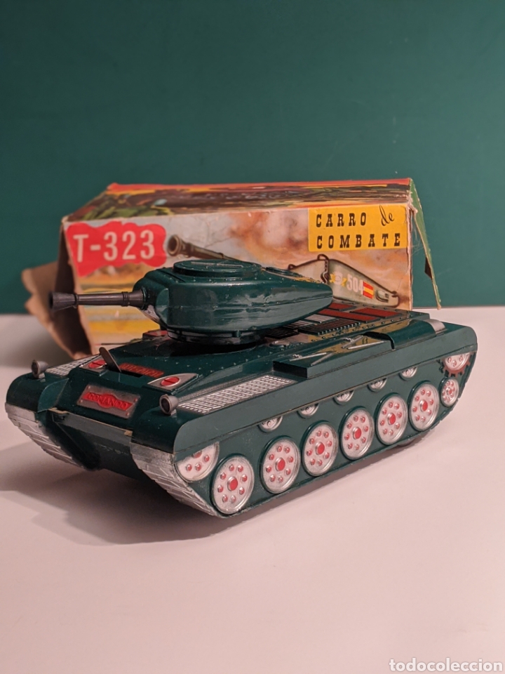 Juguetes antiguos: CARRO DE COMBATE T323 - VERCOR - Foto 2