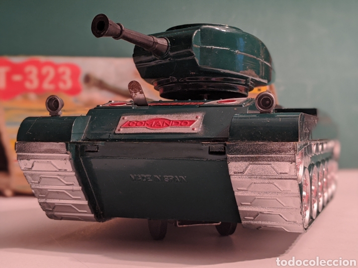 Juguetes antiguos: CARRO DE COMBATE T323 - VERCOR - Foto 4