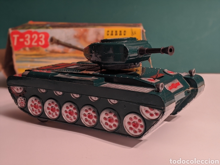 Juguetes antiguos: CARRO DE COMBATE T323 - VERCOR - Foto 14