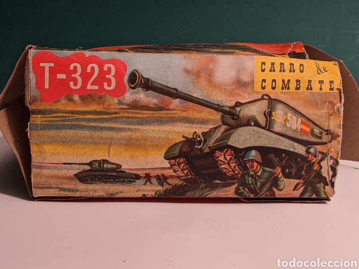 Juguetes antiguos: CARRO DE COMBATE T323 - VERCOR - Foto 12