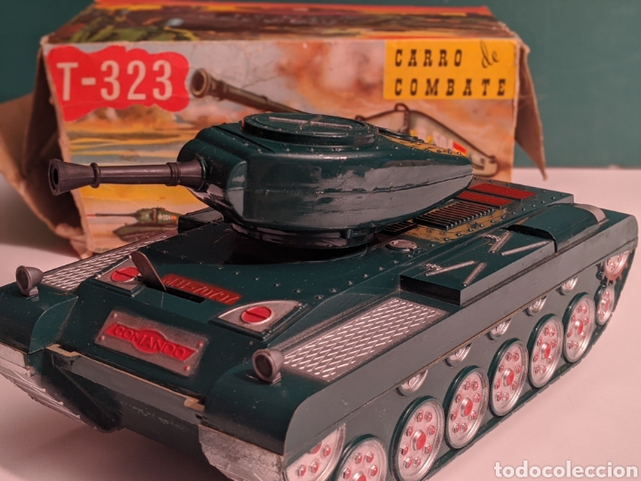 Juguetes antiguos: CARRO DE COMBATE T323 - VERCOR - Foto 1