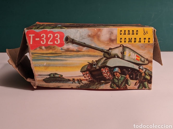 Juguetes antiguos: CARRO DE COMBATE T323 - VERCOR - Foto 9