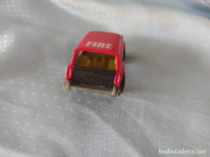 Juguetes antiguos: furgoneta de bomberos majorette - Foto 3