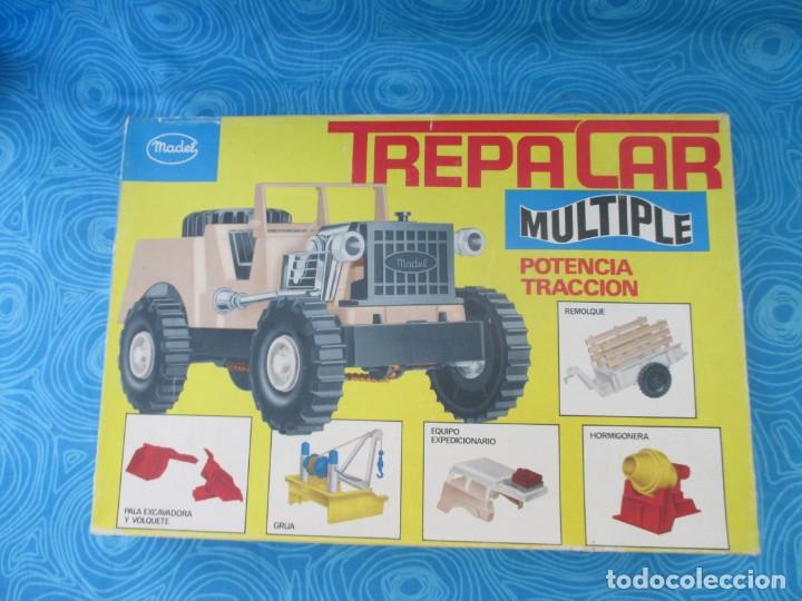 Juguetes antiguos: TREPA CAR DE MADEL A ESTRENAR - Foto 1