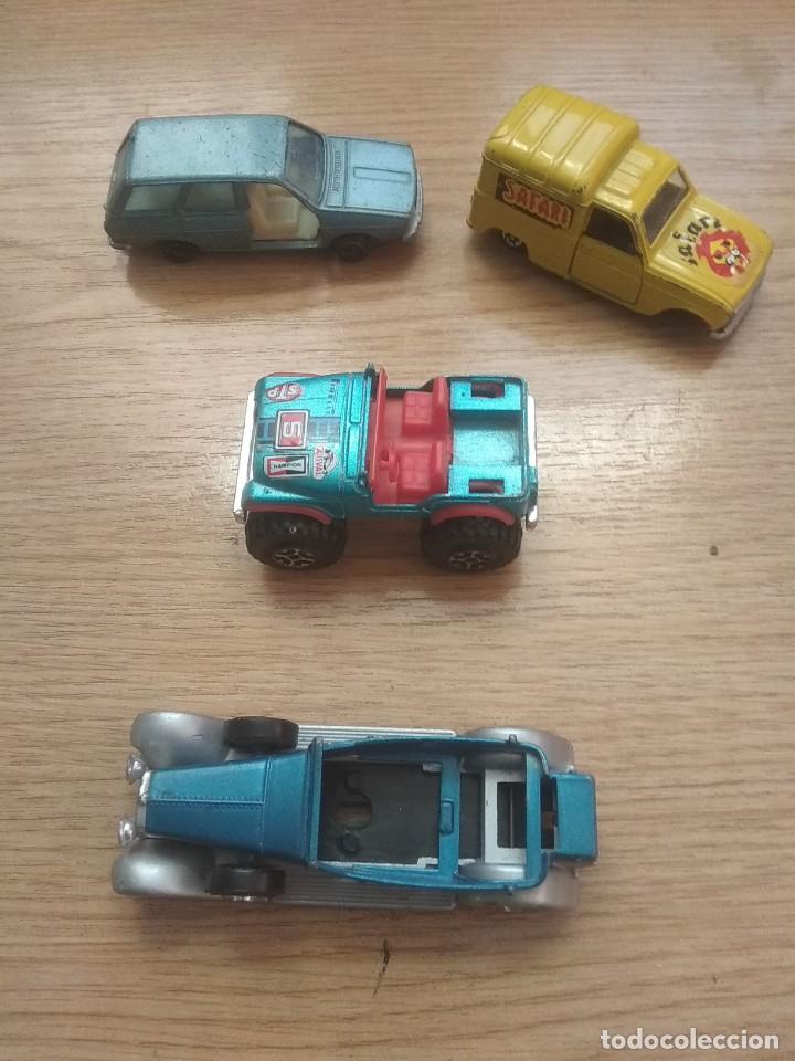 Juguetes antiguos: Lote de coches para piezas - Foto 1