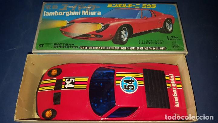 Juguetes antiguos: LAMBORGHINI MIIURA - Foto 1