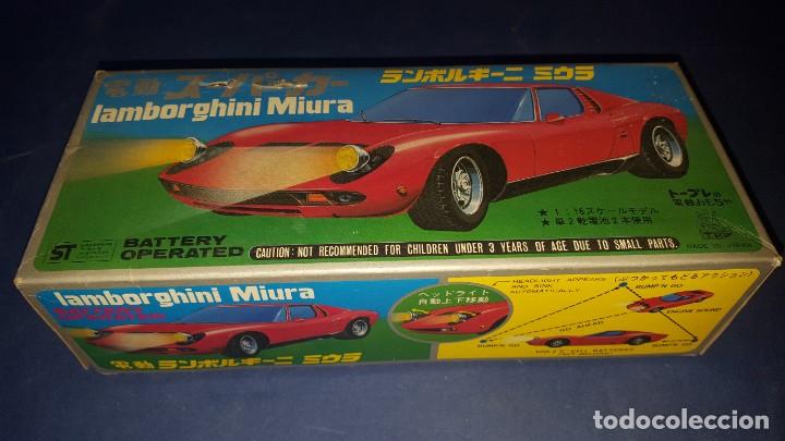 Juguetes antiguos: LAMBORGHINI MIIURA - Foto 7