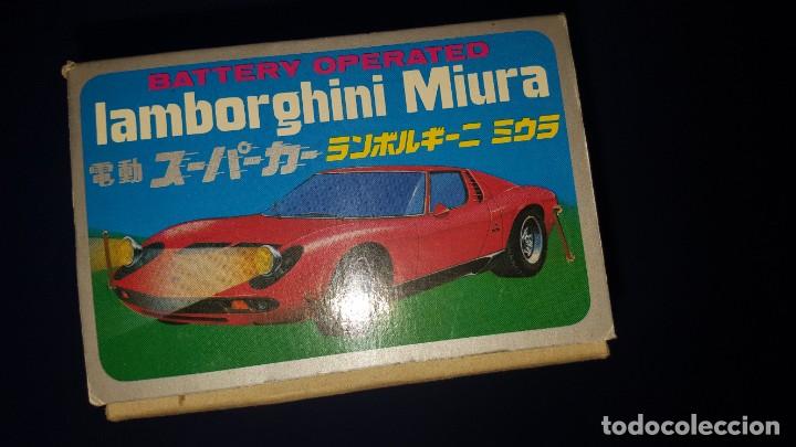 Juguetes antiguos: LAMBORGHINI MIIURA - Foto 8
