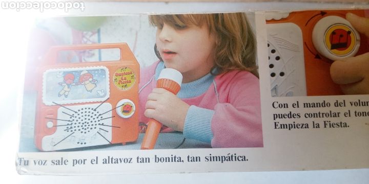 Juguetes antiguos: EMPIEZA LA FIESTA- RATITOS FEBER -CON MICR&Oacute;FONO- - Foto 12