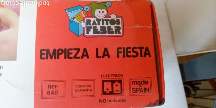 Juguetes antiguos: EMPIEZA LA FIESTA- RATITOS FEBER -CON MICR&Oacute;FONO- - Foto 14