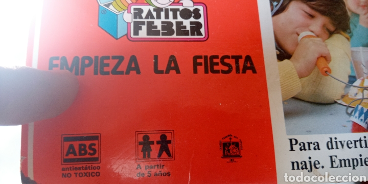 Juguetes antiguos: EMPIEZA LA FIESTA- RATITOS FEBER -CON MICR&Oacute;FONO- - Foto 16