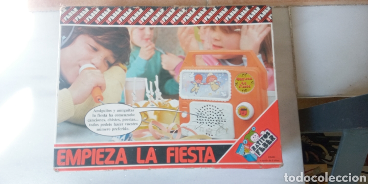 Juguetes antiguos: EMPIEZA LA FIESTA- RATITOS FEBER -CON MICR&Oacute;FONO- - Foto 1