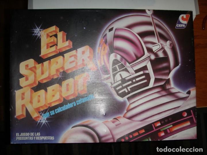 Juguetes antiguos: JUEGO EL SUPER ROBOT DE CEFA - Foto 1
