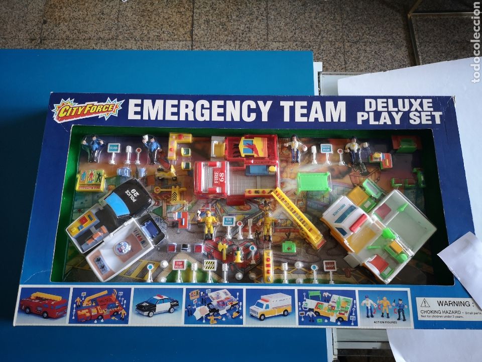 Juguetes antiguos: Cityforce Emergency team a estrenar - Foto 1