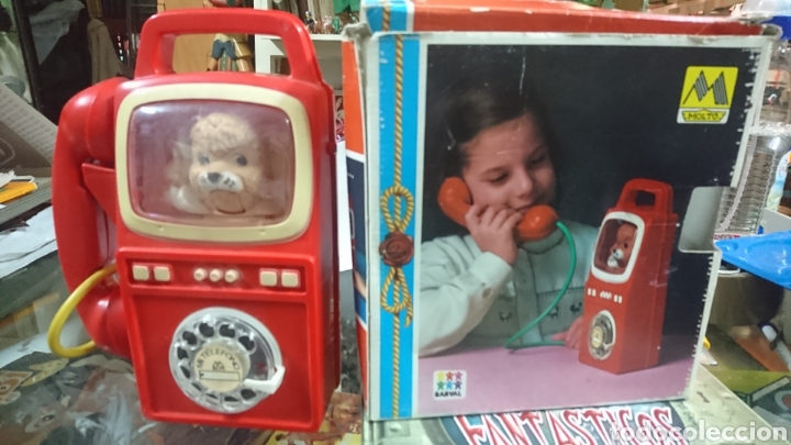 Juguetes antiguos: Tel&eacute;fono MOLTO - Foto 1