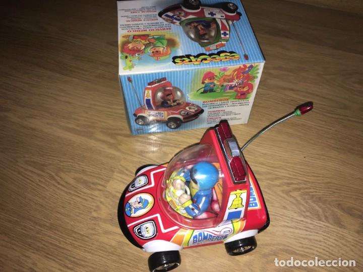 Juguetes antiguos: COCHE DE BOMBEROS EGECARS DE EGE - Foto 2