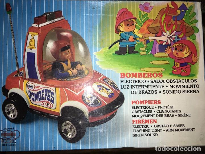 Juguetes antiguos: COCHE DE BOMBEROS EGECARS DE EGE - Foto 5