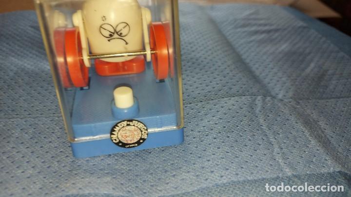 Giocattoli antichi: CHAMPY JUEGOS MODELO CHAMPY LEVANTAMIENTO DE PESAS REF 691 MARCA GEYPER MINIARTURA PL&Aacute;STICO