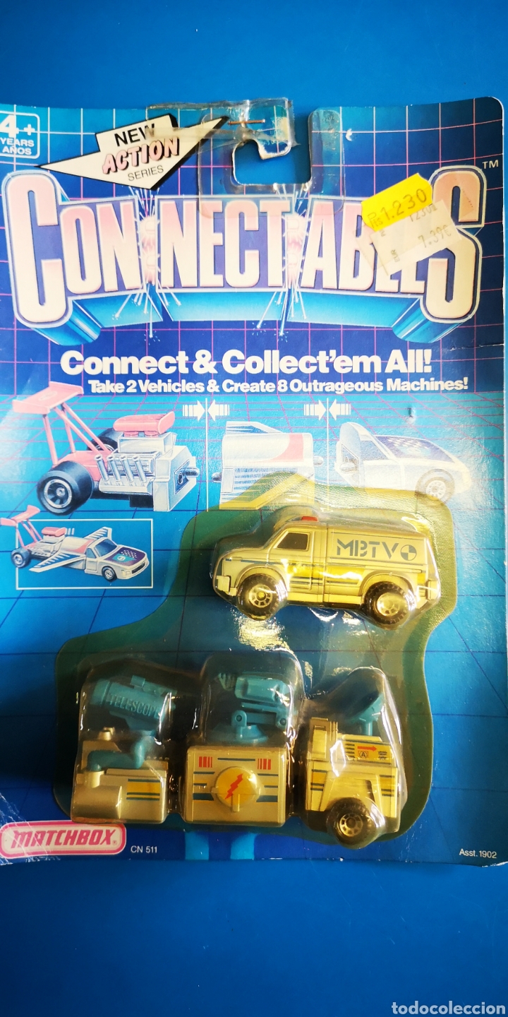 Juguetes antiguos: Conectables de matchbox a estrenar - Foto 1
