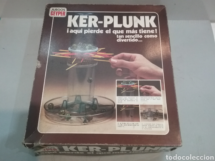 Juguetes antiguos: Ker- Plunk juegos Geyper ref 735 - Foto 1