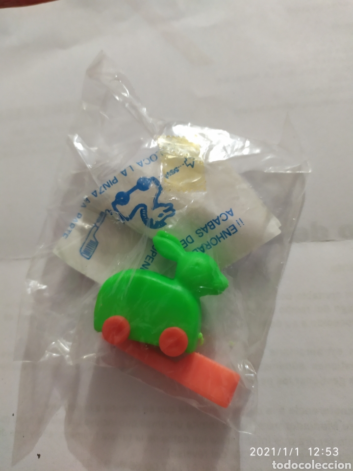 Juguetes antiguos: Juguete formula snips conejito - Foto 1