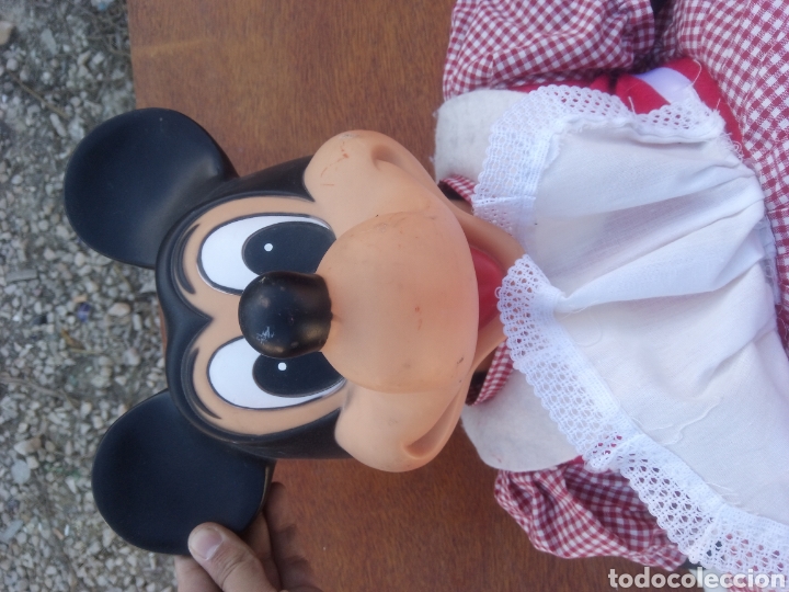 Juguetes antiguos: Pareja de Mickey Mouse Vintage - Foto 4