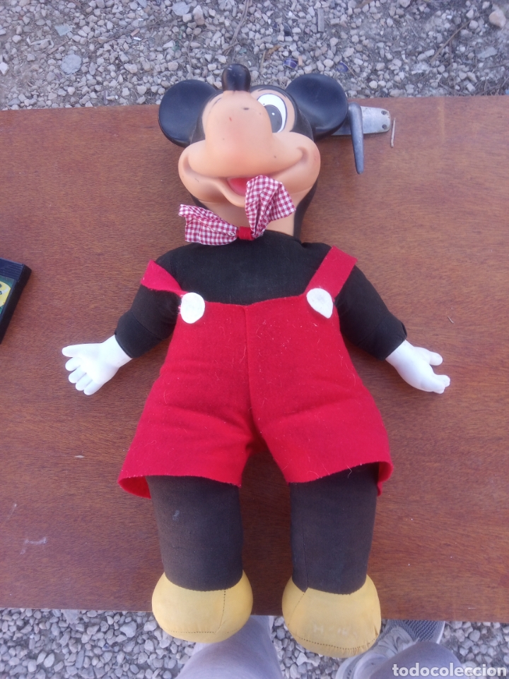 Juguetes antiguos: Pareja de Mickey Mouse Vintage - Foto 1