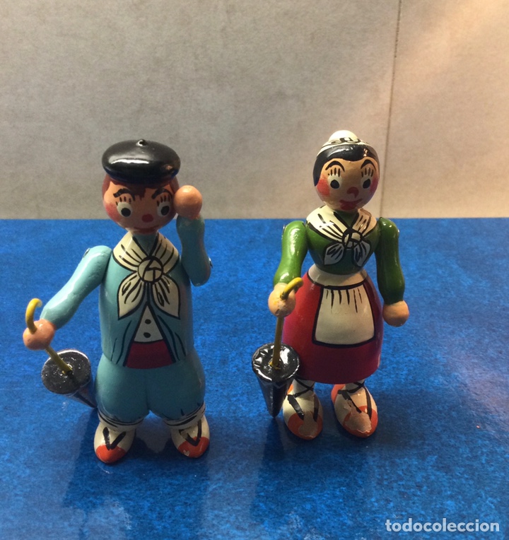Juguetes antiguos: Figuras en madera - Foto 3