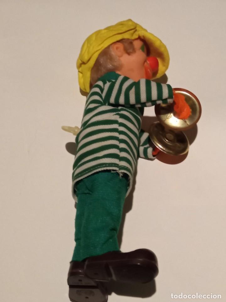Juguetes antiguos: payaso platillos FEBER trabado - Foto 2