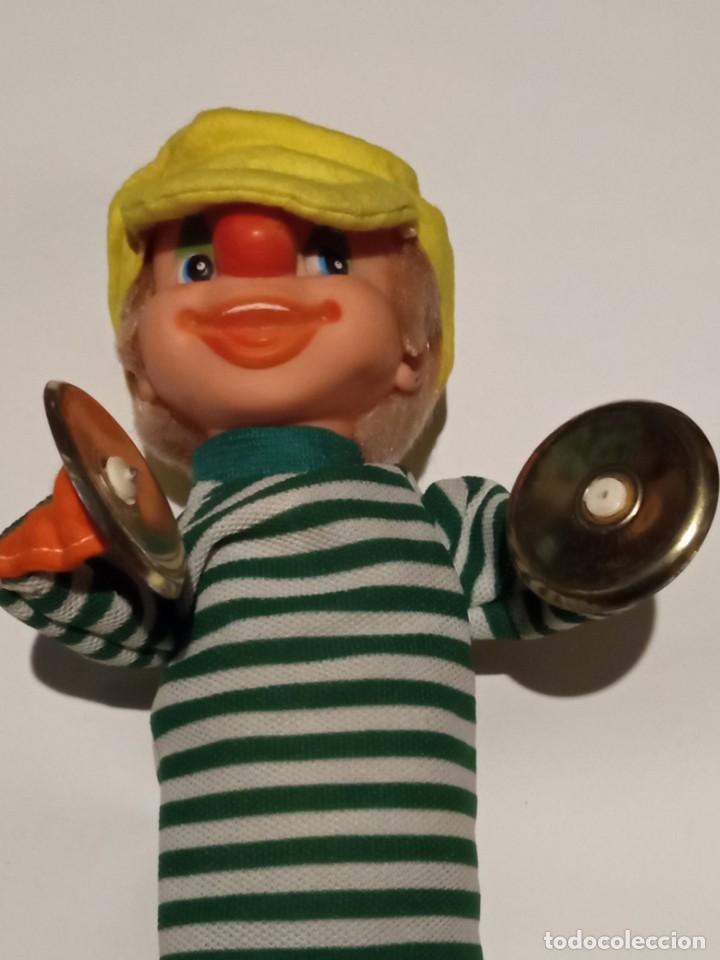 Juguetes antiguos: payaso platillos FEBER trabado - Foto 7