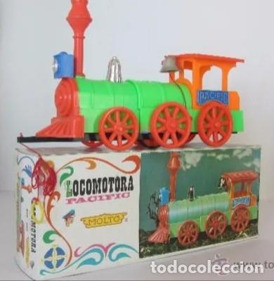 Juguetes antiguos: LOCOMOTORA DE MOLTO - Foto 1