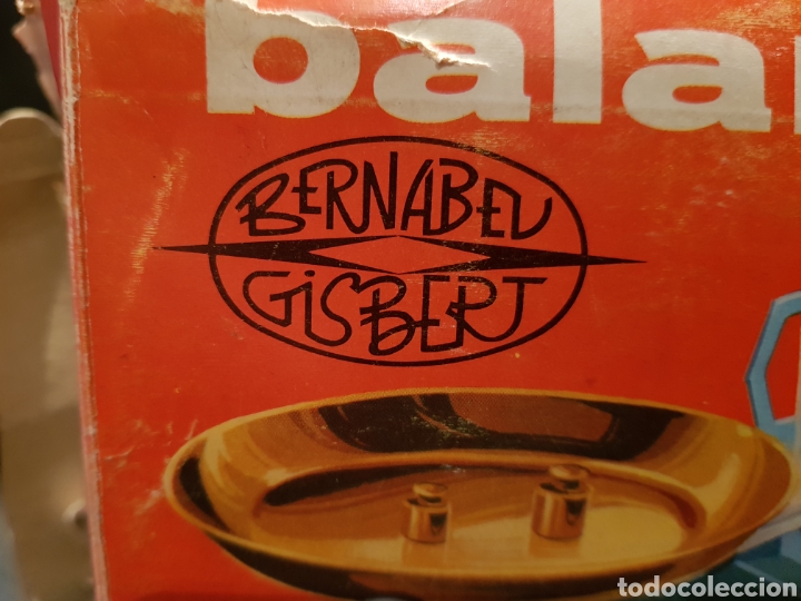Juguetes antiguos: Balanza Bernab&eacute;u Gisbert. Ref. 438 - Foto 2