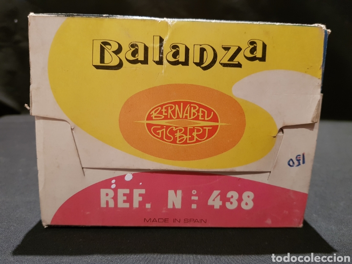Juguetes antiguos: Balanza Bernab&eacute;u Gisbert. Ref. 438 - Foto 4