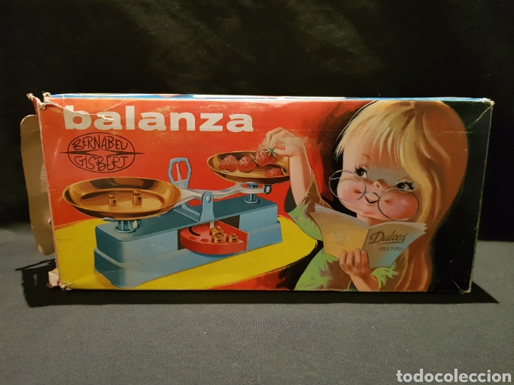 Juguetes antiguos: Balanza Bernab&eacute;u Gisbert. Ref. 438 - Foto 1