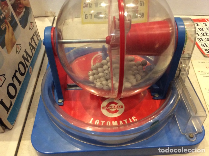 Juguetes antiguos: LOTOMATIC CONGOST - Foto 4