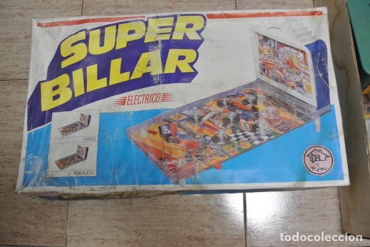 Juguetes antiguos: SUPER BILLAR ELECTRICO DE RIMA - Foto 10