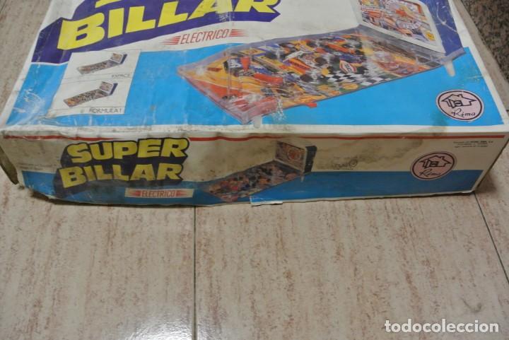 Juguetes antiguos: SUPER BILLAR ELECTRICO DE RIMA - Foto 14