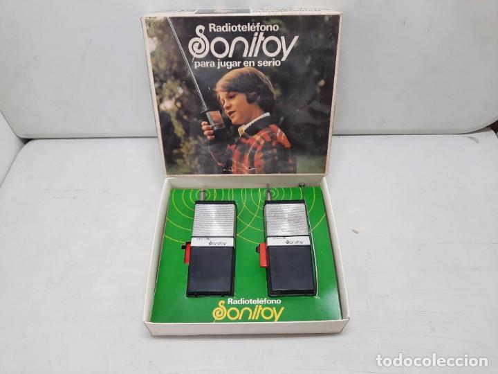 Juguetes antiguos: RADIO TELEFONO SONITOY , FUNCIONANDO! - Foto 1