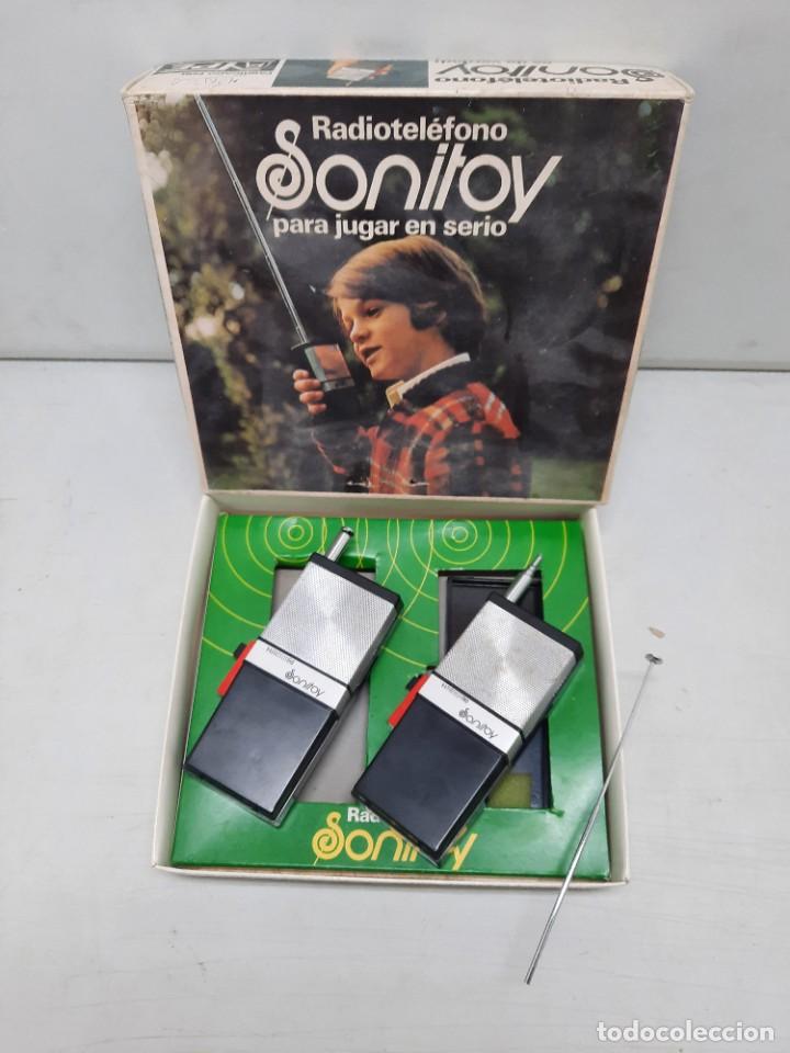 Juguetes antiguos: RADIO TELEFONO SONITOY , FUNCIONANDO! - Foto 2
