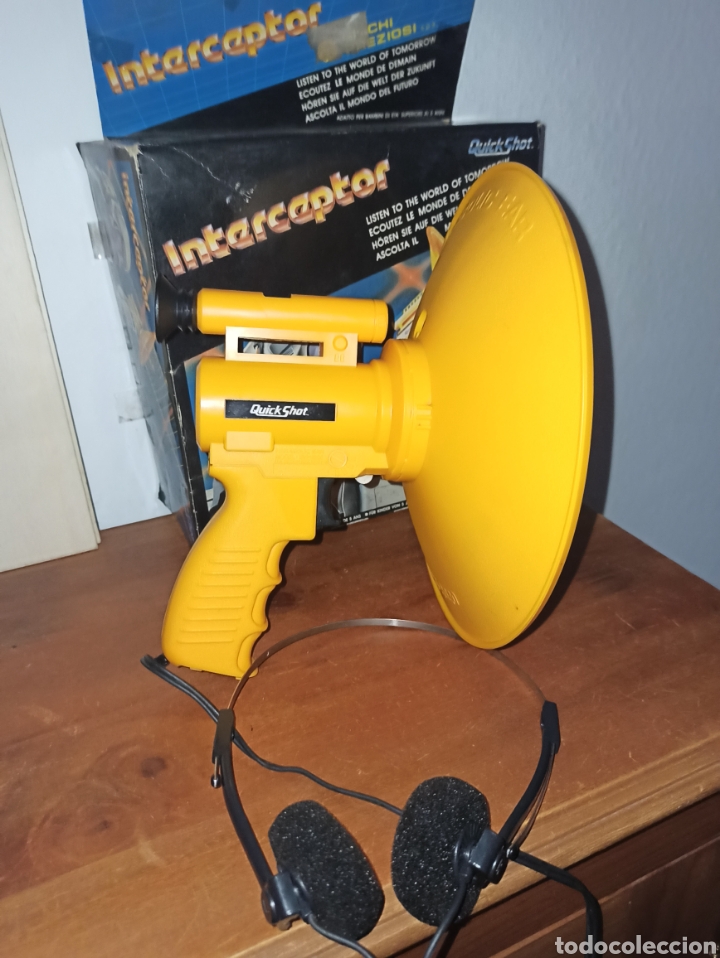 Juguetes antiguos: INTERCEPTOR ESPACIAL QUICKSHOT A&Ntilde;OS 80 - Foto 3