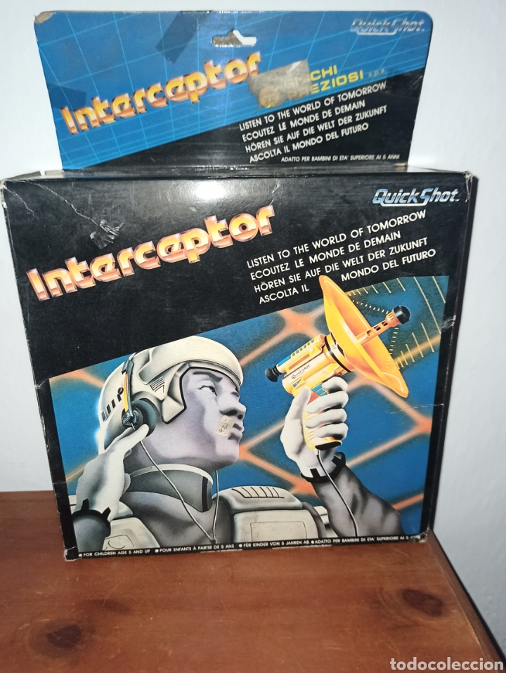 Juguetes antiguos: INTERCEPTOR ESPACIAL QUICKSHOT A&Ntilde;OS 80 - Foto 1