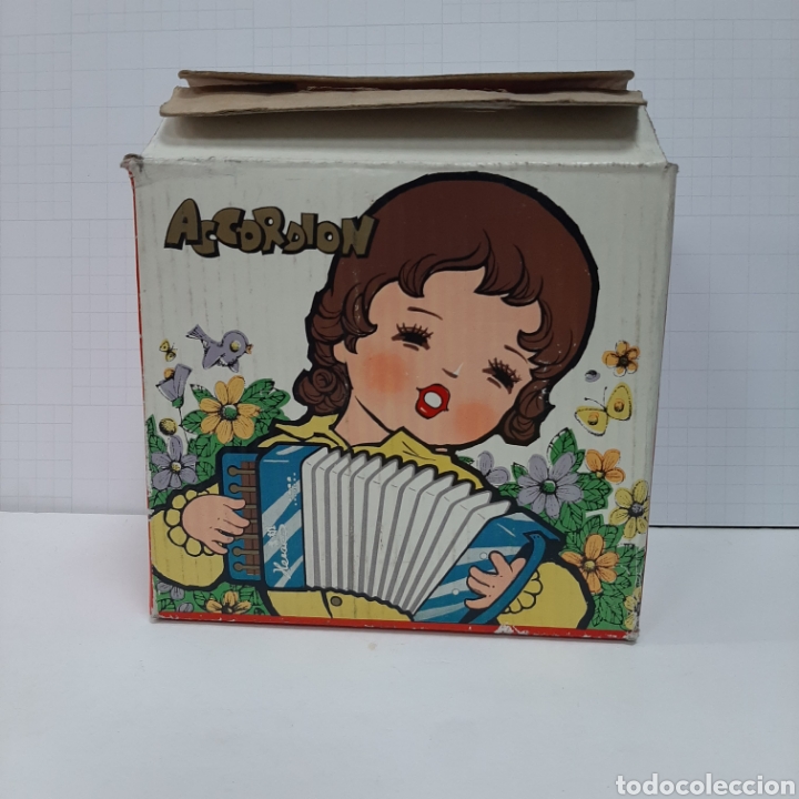 Juguetes antiguos: Bonito acorde&oacute;n HERO - Foto 1