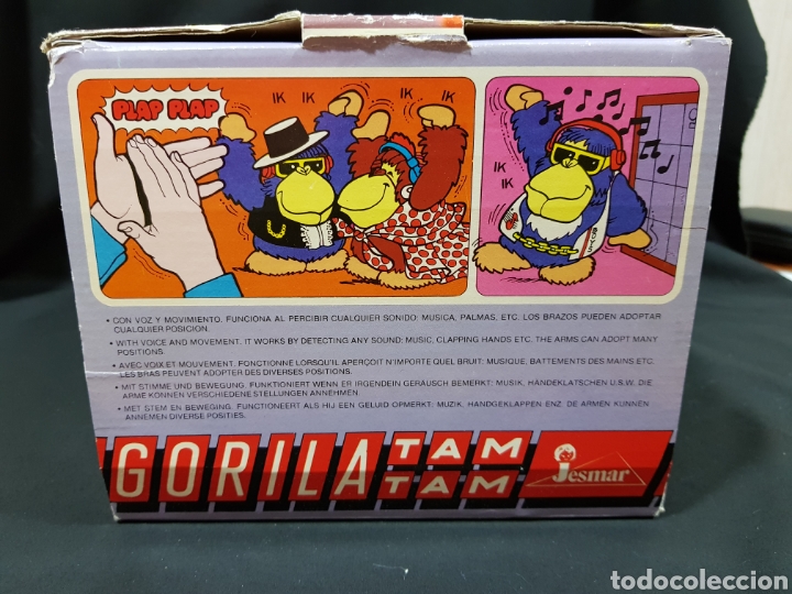 Juguetes antiguos: Gorila Tam Tam Jesmar Ref. 57002 PARA REPARAR - Foto 14