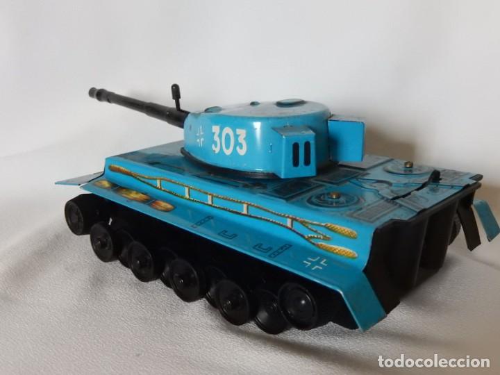 Juguetes antiguos: Tanque. Fabricado en Espa&ntilde;a. PLAYME. Ref. 303. - Foto 2
