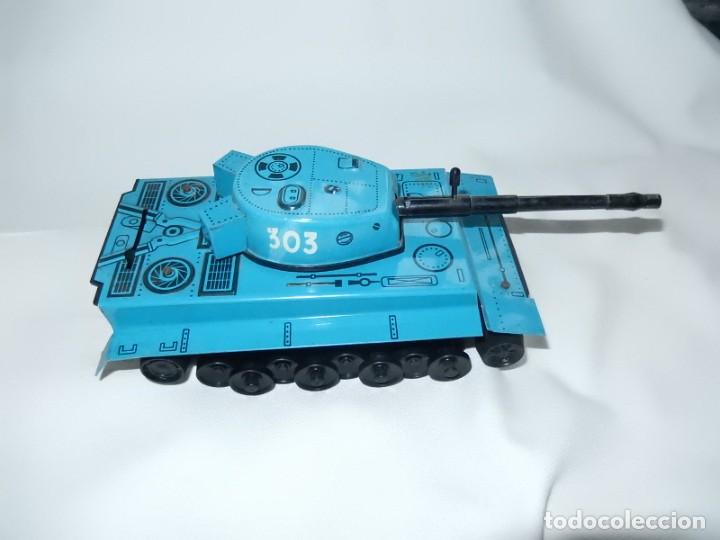 Juguetes antiguos: Tanque. Fabricado en Espa&ntilde;a. PLAYME. Ref. 303. - Foto 3